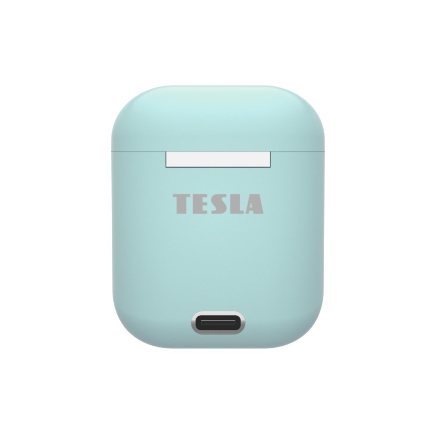TESLA Electronics - Bezdrôtové slúchadlá IPX4 tyrkysová