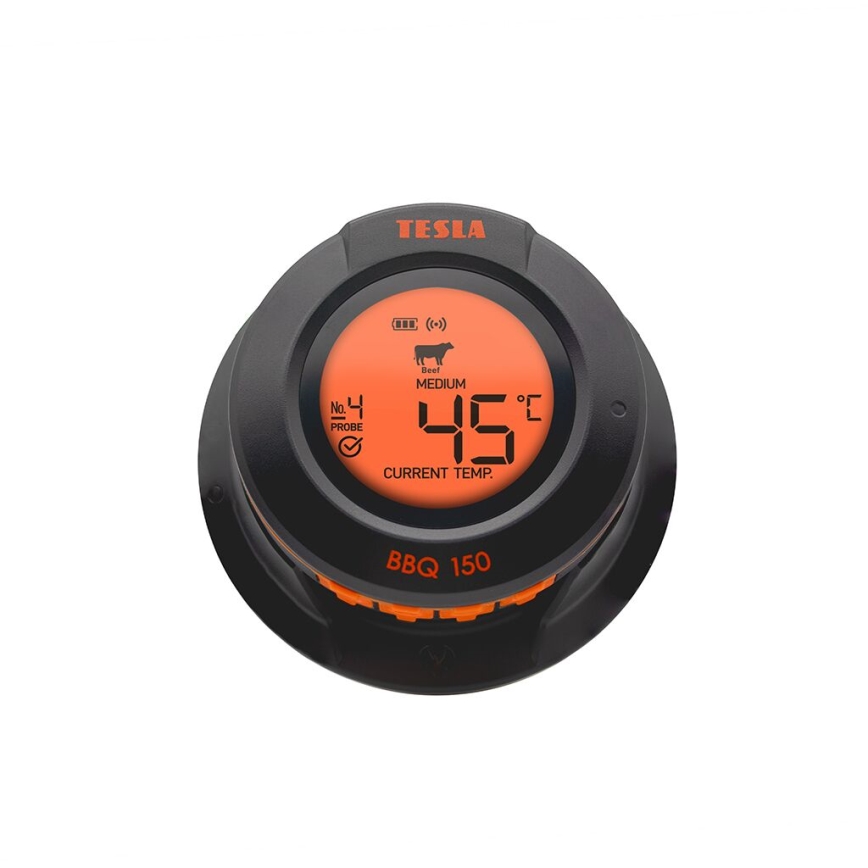 TESLA Electronics Cook - Digitálny teplomer na mäso so sondou 0-400 °C 2xAA IP65