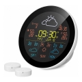 TESLA Electronics Device - Inteligentná meteostanica so senzorom 400 mAh Wi‑Fi Tuya IP44