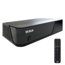 TESLA Electronics - DVB-T2 H.265 (HEVC) prijímač 12V + diaľkové ovládanie