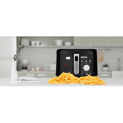 TESLA Electronics EasyCook - Fritéza na olej 2,5 l 1800W/230V