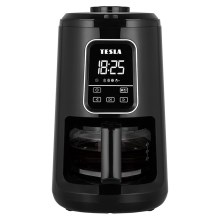 TESLA Electronics - Kávovar s mlynčekom 2v1 900W/230V