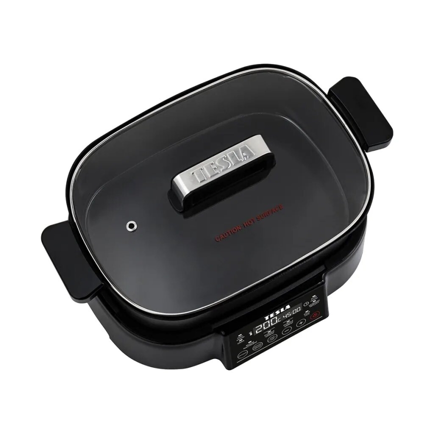 TESLA Electronics MultiCook Grill - Multifunkčný elektrický hrniec a gril 6 l 11v1 1250W/230V