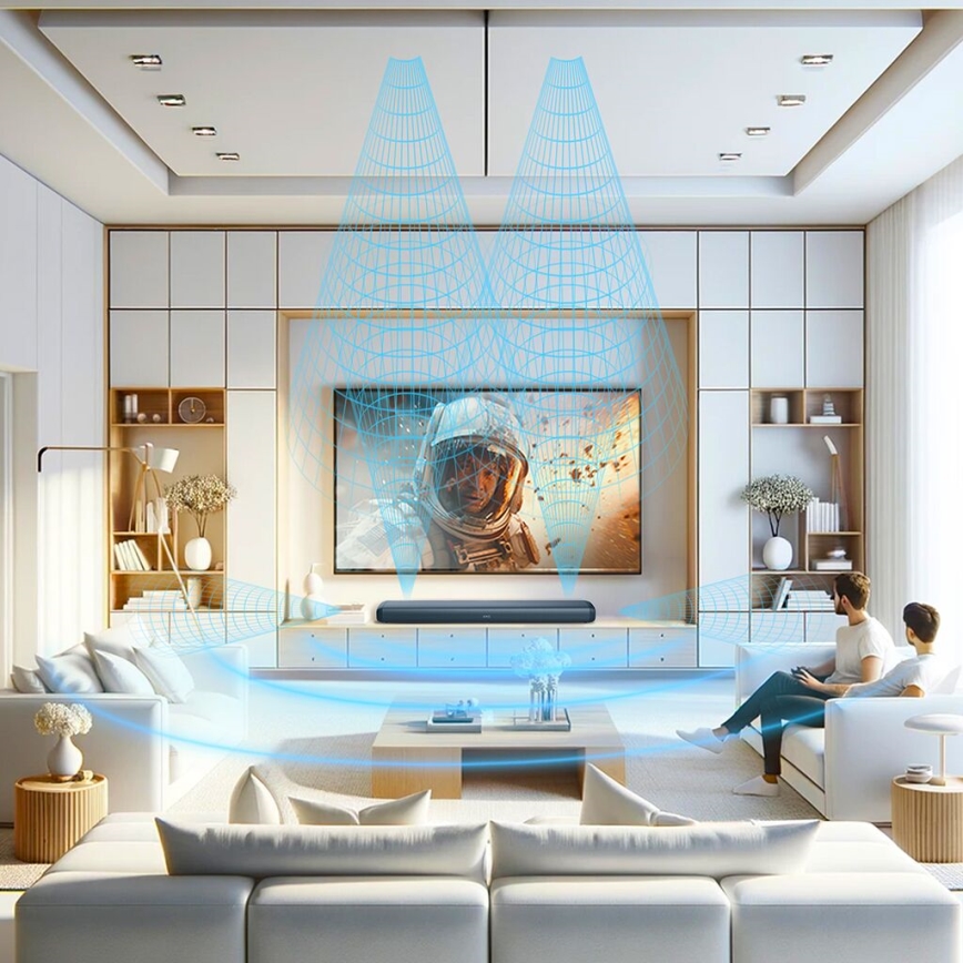 TESLA Electronics PrimeSound - Dolby Atmos soundbar 2.1 230W/230V + diaľkové ovládanie