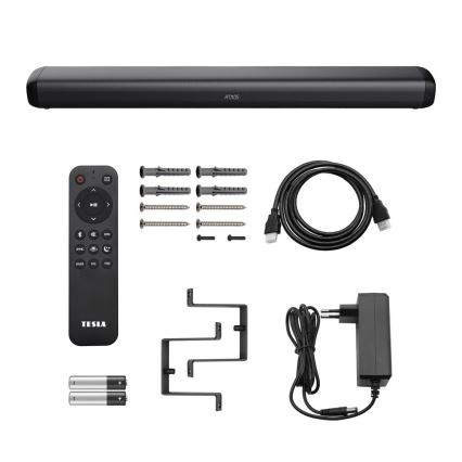 TESLA Electronics PrimeSound - Dolby Atmos soundbar 2.1 230W/230V + diaľkové ovládanie