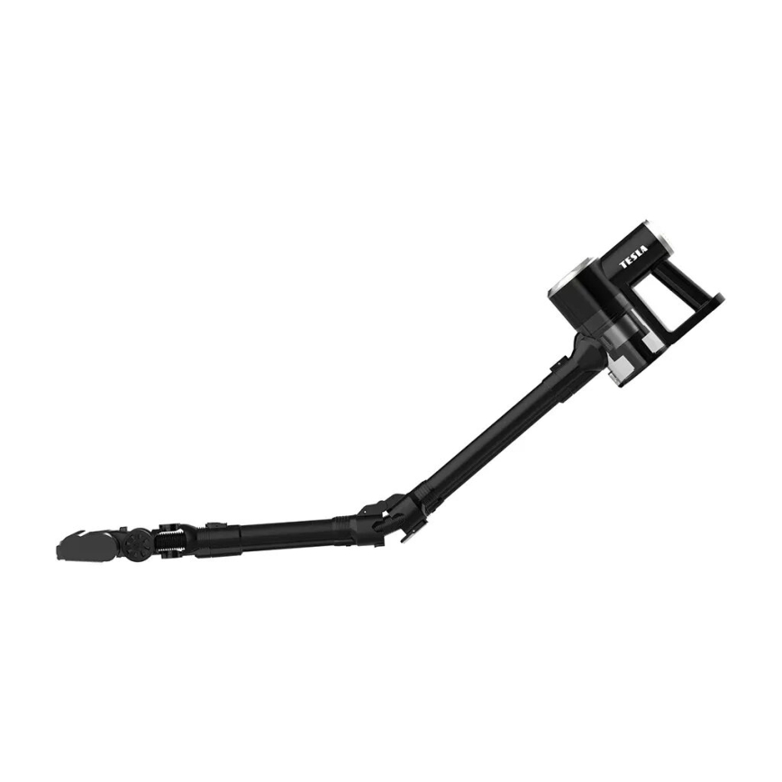 TESLA Electronics PureStar - Flexibilný bezdrôtový tyčový vysávač 2v1 150W/2200 mAh čierna