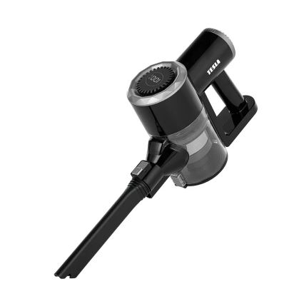 TESLA Electronics PureStar - Flexibilný bezdrôtový tyčový vysávač 2v1 150W/2200 mAh čierna
