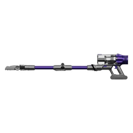 TESLA Electronics PureStar - Flexibilný bezdrôtový tyčový vysávač 2v1 250W/2200 mAh sivá/fialová