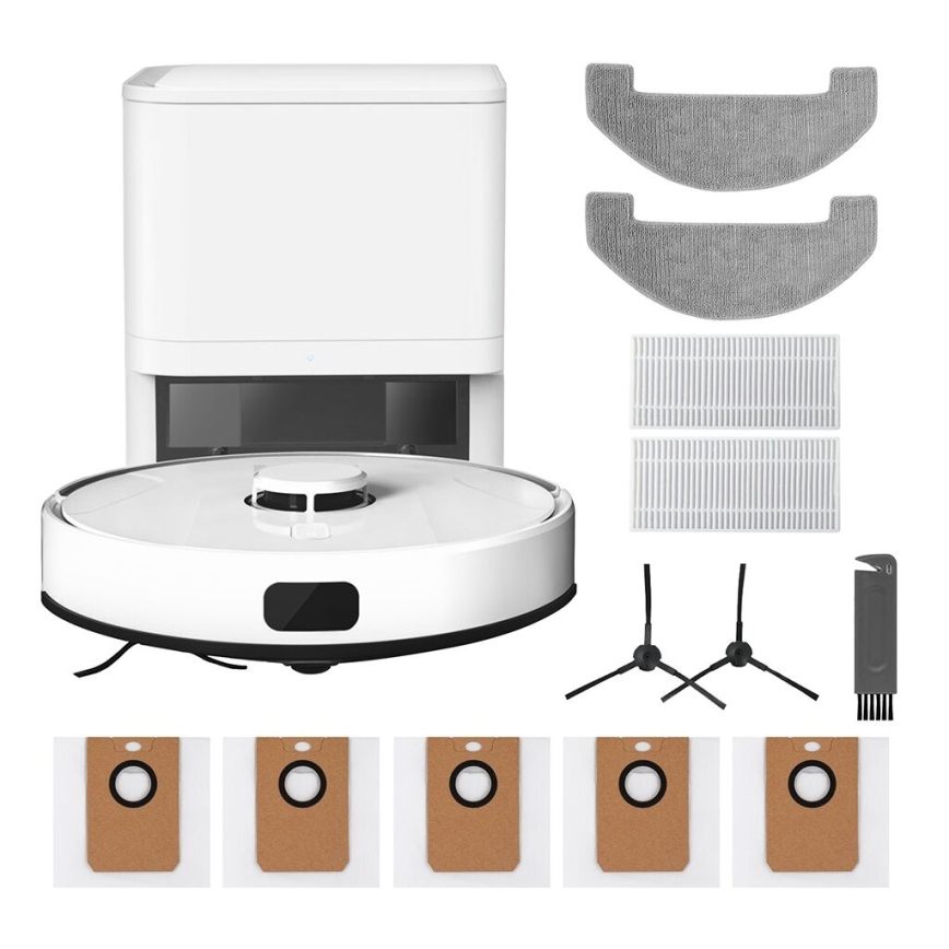TESLA Electronics RoboStar - Inteligentný robotický vysávač 2v1 2600 mAh Wi-Fi biela