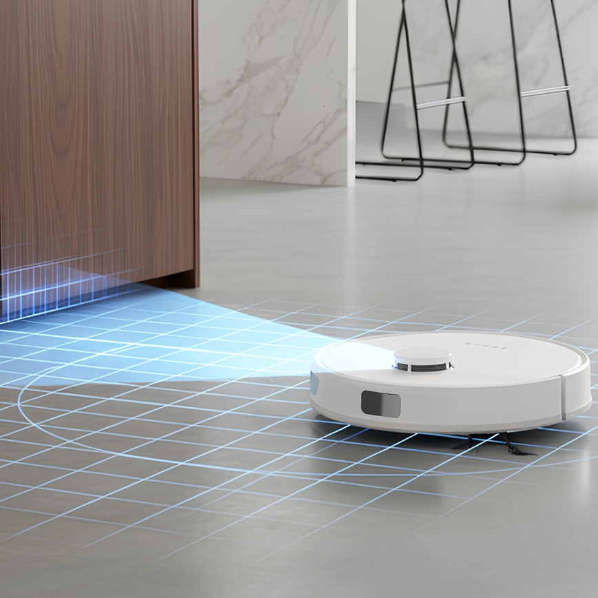 TESLA Electronics RoboStar - Inteligentný robotický vysávač 3v1 3200 mAh Wi-Fi biely