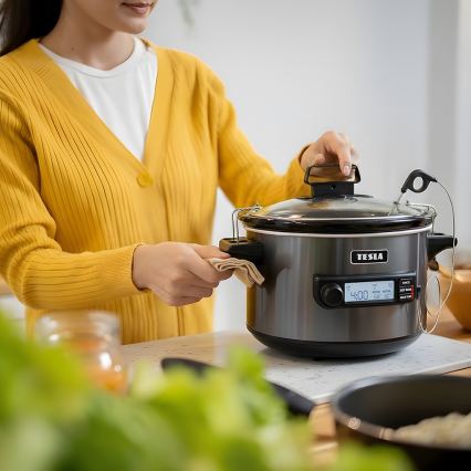 TESLA Electronics SlowCook - Pomalý hrniec 5,6 l 290W/230V