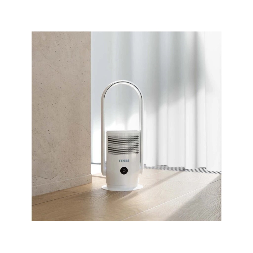 TESLA Smart - Inteligentná čistička vzduchu s ionizáciou a ventilátorom 35W/230V Wi-Fi
