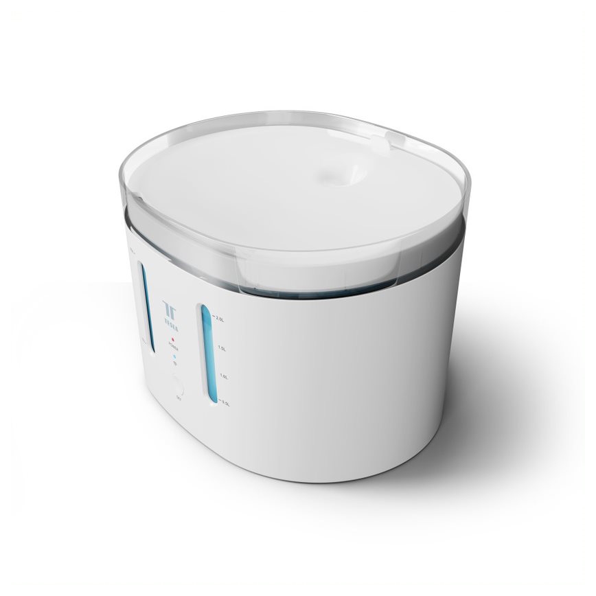 TESLA Smart - Inteligentná fontána pre maznáčikov s UV sterilizáciou 2,5 l 5V Wi-Fi