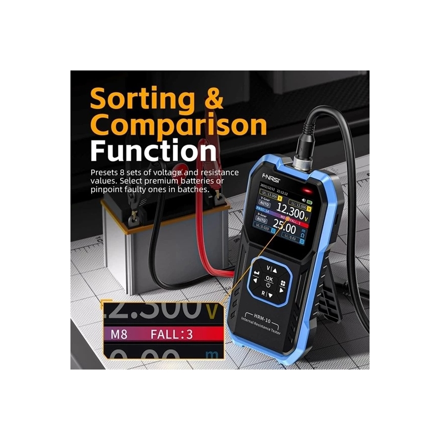 Tester akumulátorov 100V 1000 mAh