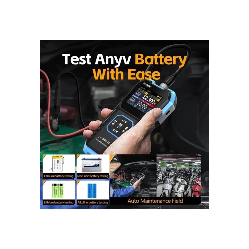 Tester akumulátorov 100V 1000 mAh
