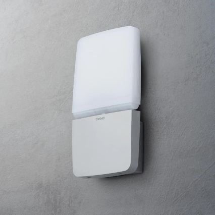 theben - LED nástenný reflektor LED/11W/230V strieborný IP55