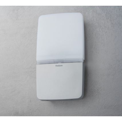 theben - LED nástenný reflektor LED/11W/230V strieborný IP55