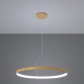 Thoro TH.181 - LED  Luster na lanku RIO LED /50W/230V CRI 95 4000K pr. 78 cm zlatá