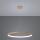 Thoro TH.181 - LED  Luster na lanku RIO LED /50W/230V CRI 95 4000K pr. 78 cm zlatá