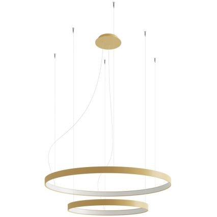 Thoro TH.214 - LED Luster na lanku RIO LED/80W/230V CRI 90 3000K zlatá