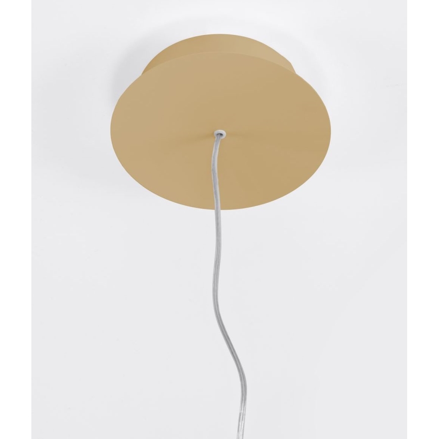 Thoro TH.216 - LED Luster na lanku RIO LED/30W/230V CRI 90 3000K pr. 55 cm zlatá