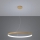 Thoro TH.217 - LED Luster na lanku RIO LED/30W/230V CRI 95 4000K pr. 55 cm zlatá