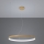 Thoro TH.217 - LED Luster na lanku RIO LED/30W/230V CRI95 4000K pr. 55 cm zlatá