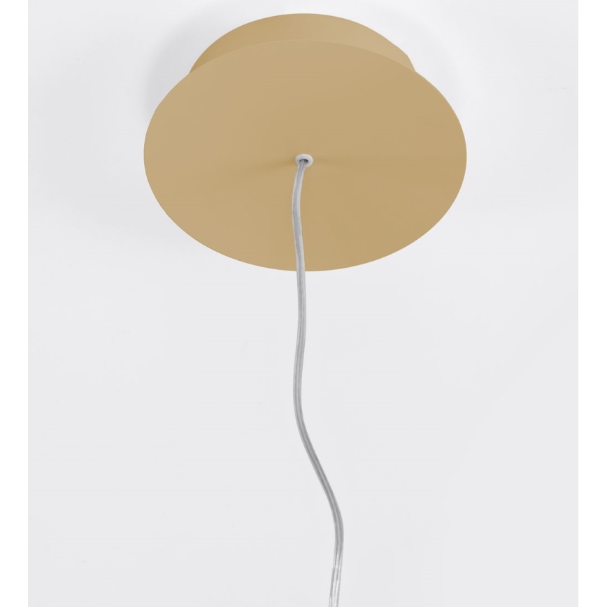 Thoro TH.217 - LED Luster na lanku RIO LED/30W/230V CRI 95 4000K pr. 55 cm zlatá