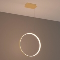 Thoro TH.220 - LED Luster na lanku RIO LED/30W/230V CRI 90 3000K pr. 55 cm zlatá