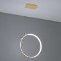 Thoro TH.221 - LED Luster na lanku RIO LED/30W/230V CRI 95 4000K pr. 55 cm zlatá