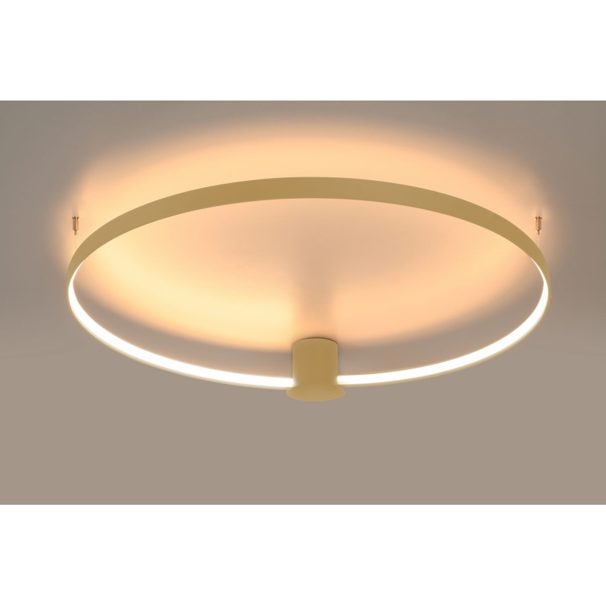 Thoro TH.224 - LED Stropné svietidlo RIO LED/50W/230V CRI 90 3000K pr. 78 cm zlatá