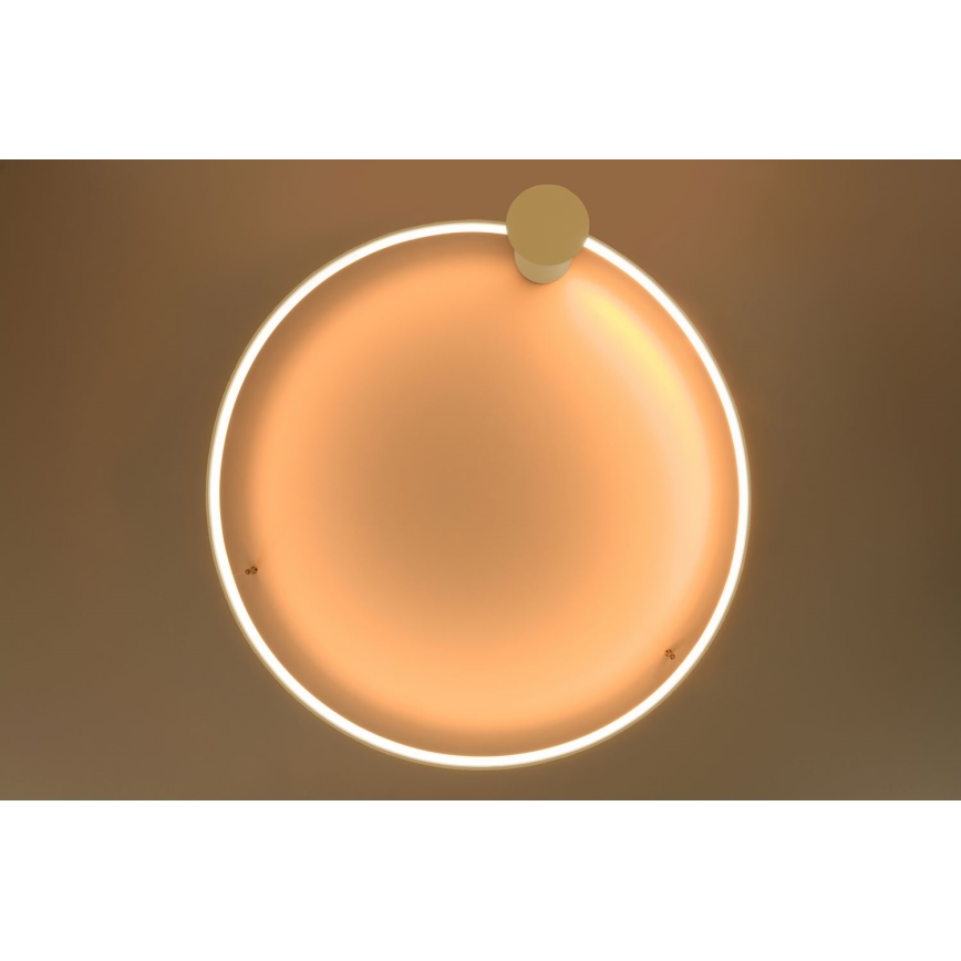 Thoro TH.224 - LED Stropné svietidlo RIO LED/50W/230V CRI 90 3000K pr. 78 cm zlatá