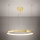 Thoro TH.246 - LED Luster na lanku RIO LED/50W/230V CRI 90 3000K pr. 78 cm zlatá