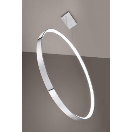 Thoro TH.249 - LED Luster na lanku RIO LED/50W/230V CRI 90 4000K pr. 78 cm lesklý chróm