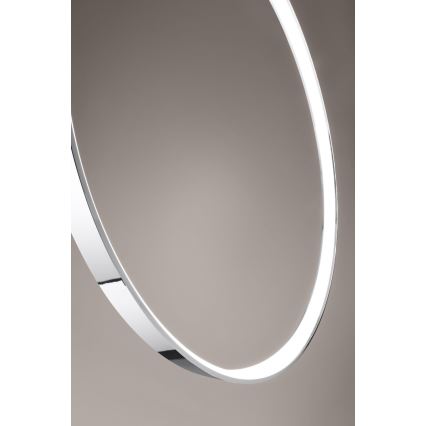 Thoro TH.249 - LED Luster na lanku RIO LED/50W/230V CRI 90 4000K pr. 78 cm lesklý chróm