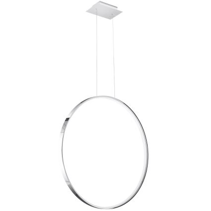 Thoro TH.249 - LED Luster na lanku RIO LED/50W/230V CRI 90 4000K pr. 78 cm lesklý chróm