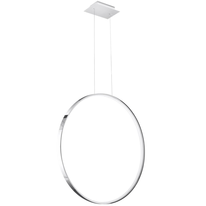 Thoro TH.249 - LED Luster na lanku RIO LED/50W/230V CRI 90 4000K pr. 78 cm lesklý chróm