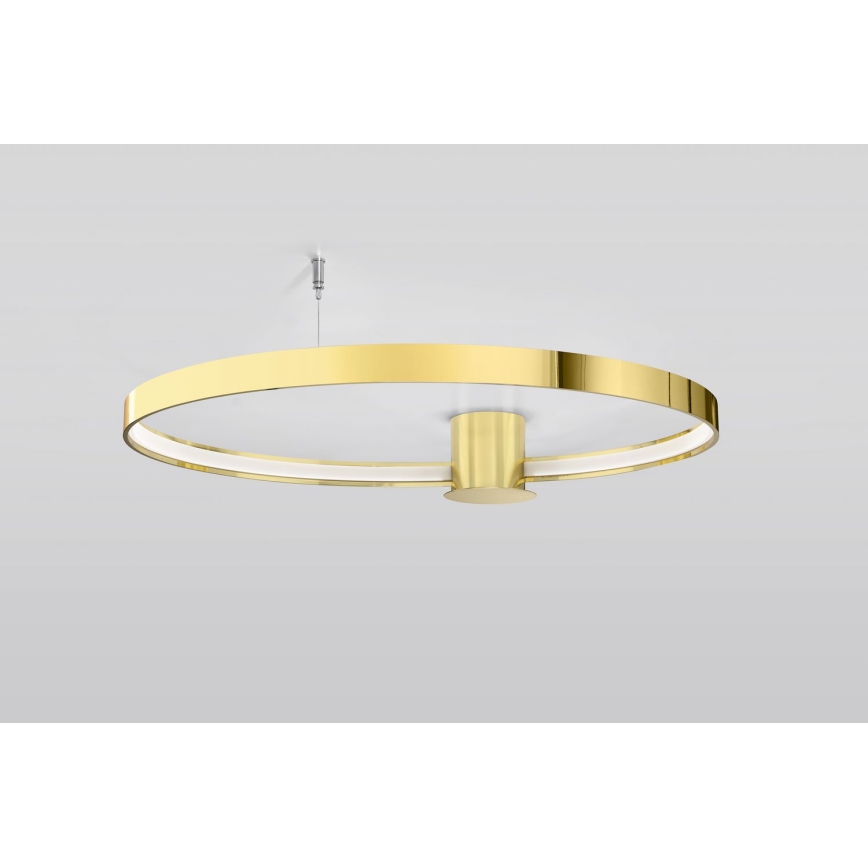 Thoro TH.252 - LED Stropné svietidlo RIO LED/50W/230V CRI 90 3000K pr. 78 cm zlatá