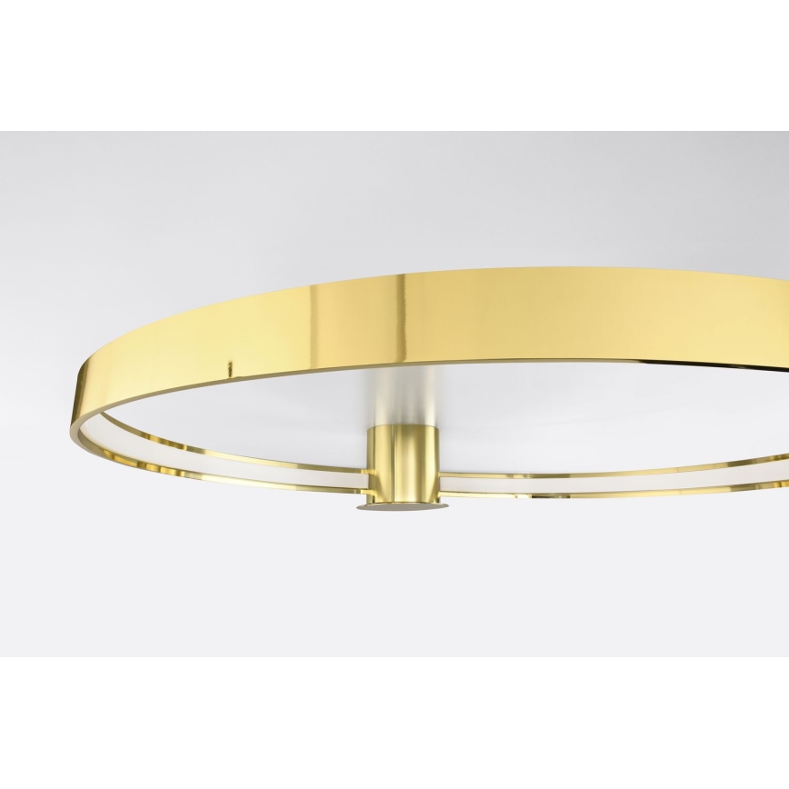 Thoro TH.252 - LED Stropné svietidlo RIO LED/50W/230V CRI 90 3000K pr. 78 cm zlatá
