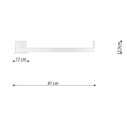 Thoro TH.252 - LED Stropné svietidlo RIO LED/50W/230V CRI 90 3000K pr. 78 cm zlatá