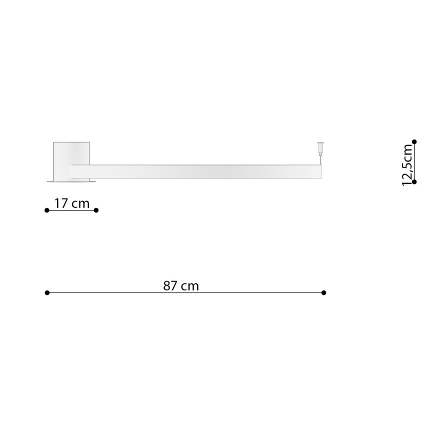 Thoro TH.252 - LED Stropné svietidlo RIO LED/50W/230V CRI 90 3000K pr. 78 cm zlatá