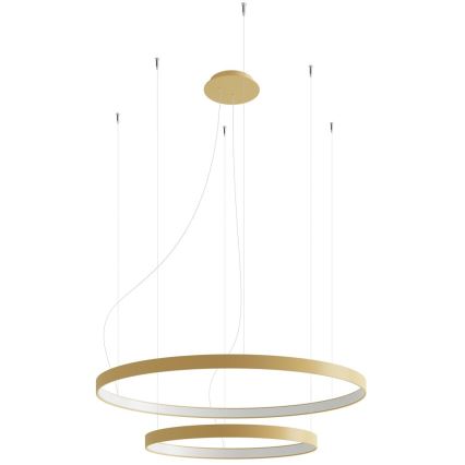 Thoro TH.268 - LED Luster na lanku RIO LED/80W/230V CRI 95 4000K zlatá