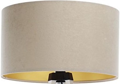 Tienidlo univerzálne STANDART E27 pr. 45 cm béžová/zlatá