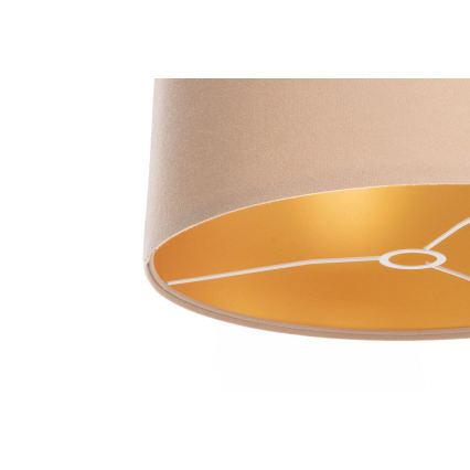 Tienidlo univerzálne STANDART E27 pr. 45 cm béžová/zlatá