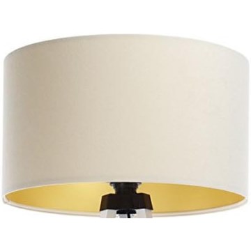 Tienidlo univerzálne STANDART E27 pr. 45 cm krémová/zlatá