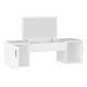 Toaletný stolík MERCAN 39x100 cm biela