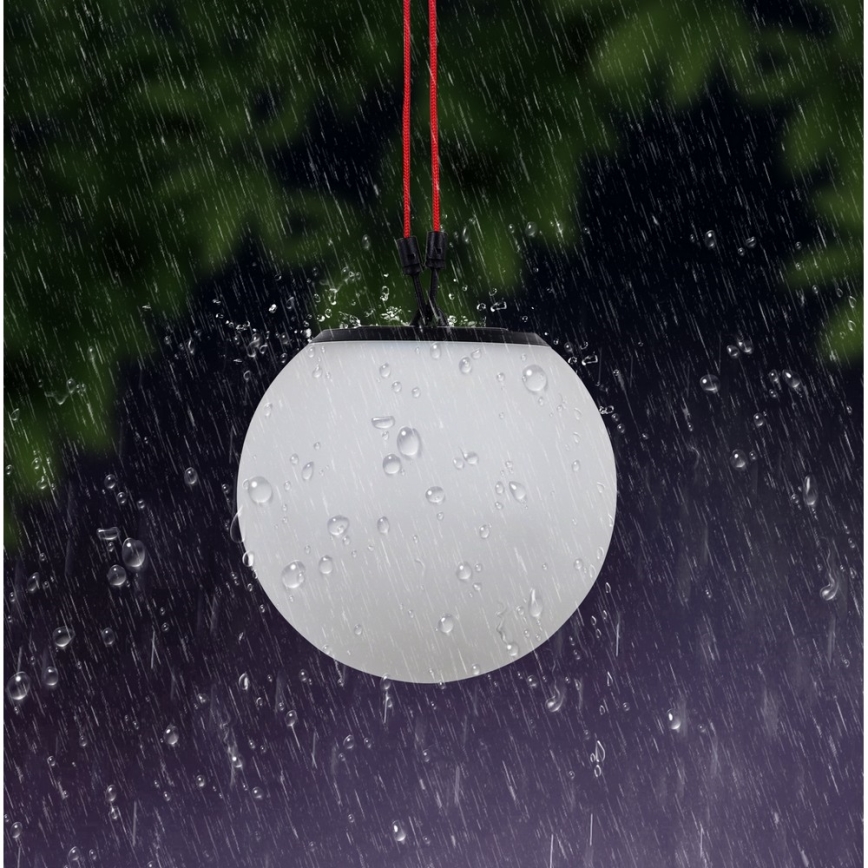 Top Light BALL RGB RC - LED RGB Stmievateľné solárne svietidlo BALL LED/1,2W/3,7V IP44 1800 mAh + diaľkové ovládanie