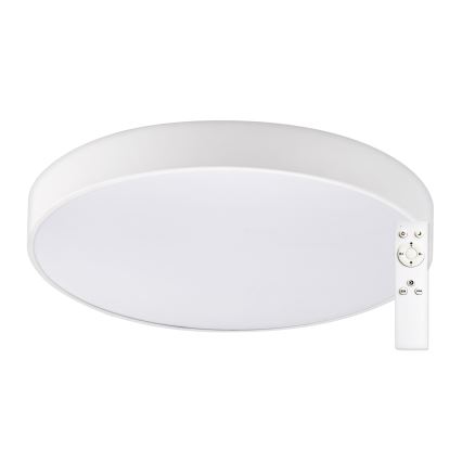 Top Light - LED Stmievateľné kúpeľňové stropné svietidlo PETAL LED/48W/230V IP44 3000-6500K pr. 48 cm biela + diaľkové ovládanie