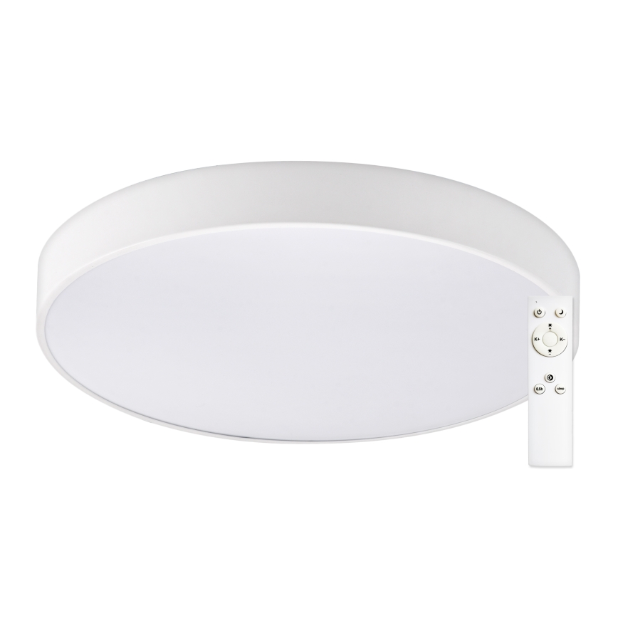 Top Light - LED Stmievateľné kúpeľňové stropné svietidlo PETAL LED/48W/230V IP44 3000-6500K pr. 48 cm biela + diaľkové ovládanie