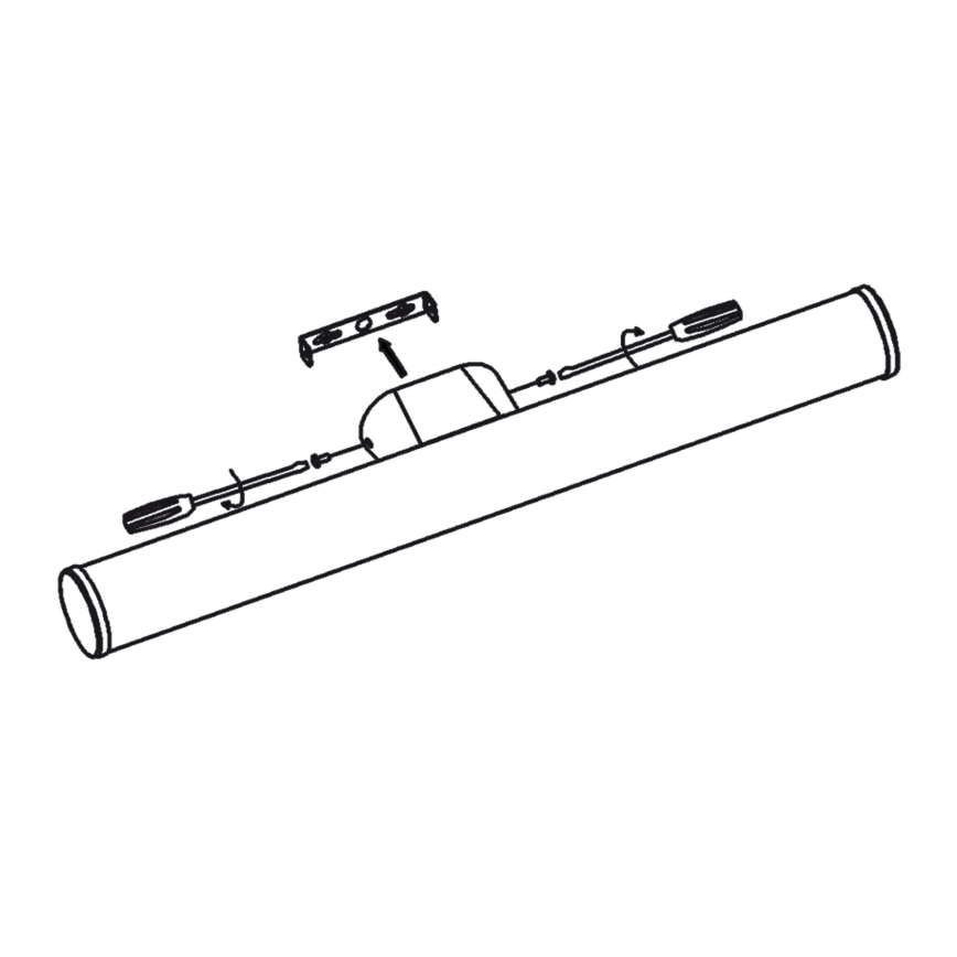 Top Light - LED Kúpeľňové osvetlenie zrkadla MADEIRA LED/15W/230V 60 cm IP44